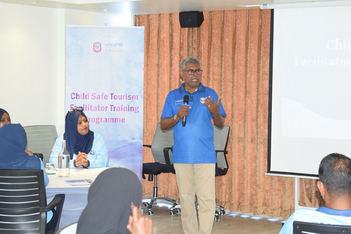 It was an honor to collaborate with @UNICEF on a two-day Child Safe Tourism Facilitator Training Program, held on February 28-29.