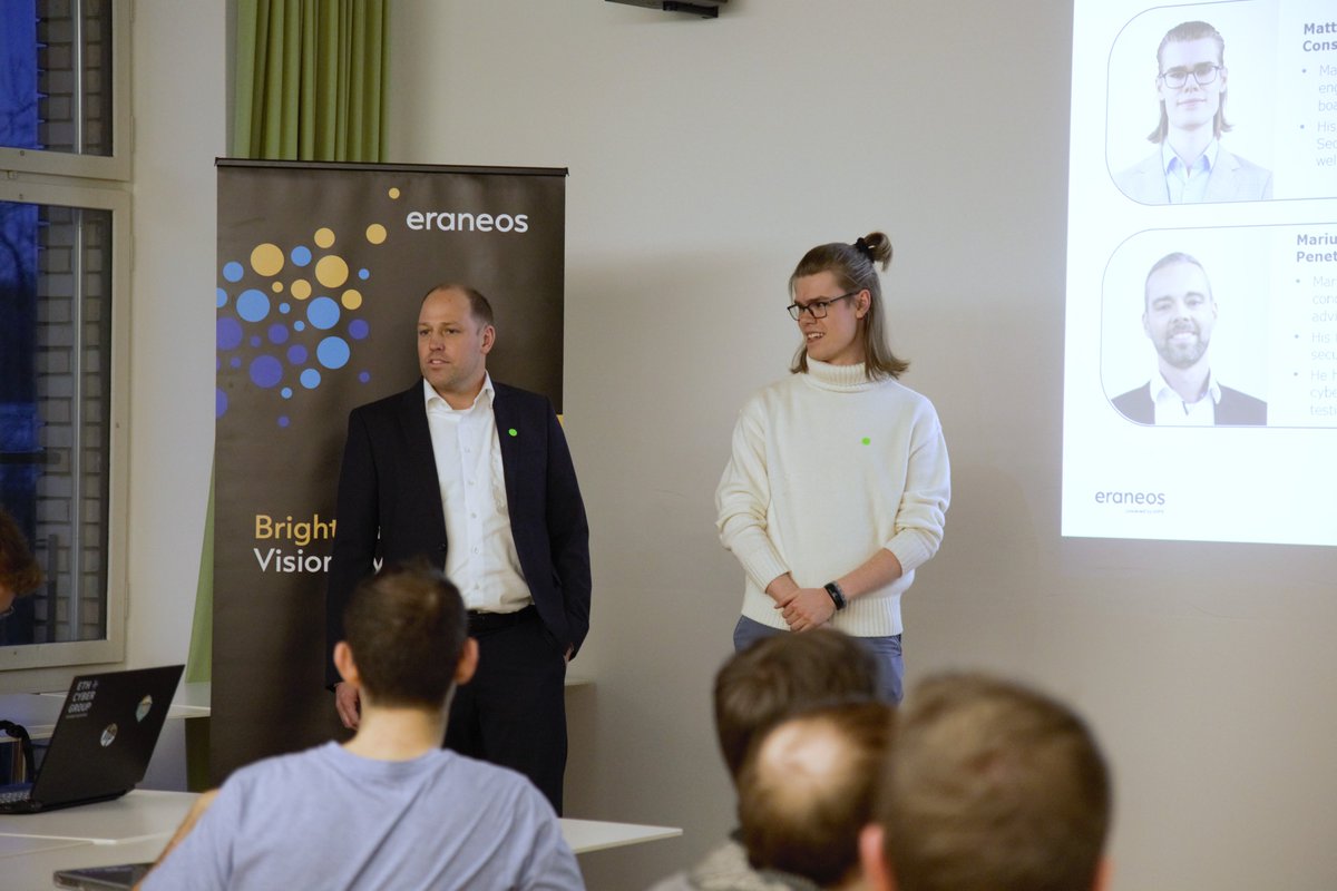 ETHCyberGroup's tweet photo. In the end, is Skynet here?

Even though Skynet is not here yet, GenAI will be greatly  featured in the Cyber Security landscape. We can't wait to see @ETH_en students in our community explore new applications of GenAI in Cyber.

Thank you to @eraneos_ch for the great evening! https://t.co/LtUs6VJUg4