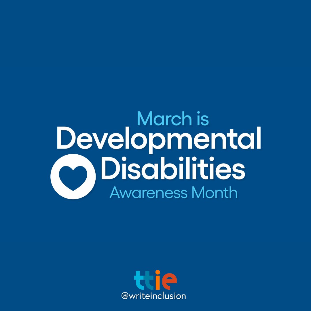 March is Developmental Disabilities Awareness Month! Looking to tell authentic and nuanced stories about the developmental disabilities community? Tap into our factsheet on Disabled People! writeinclusion.org/factsheets