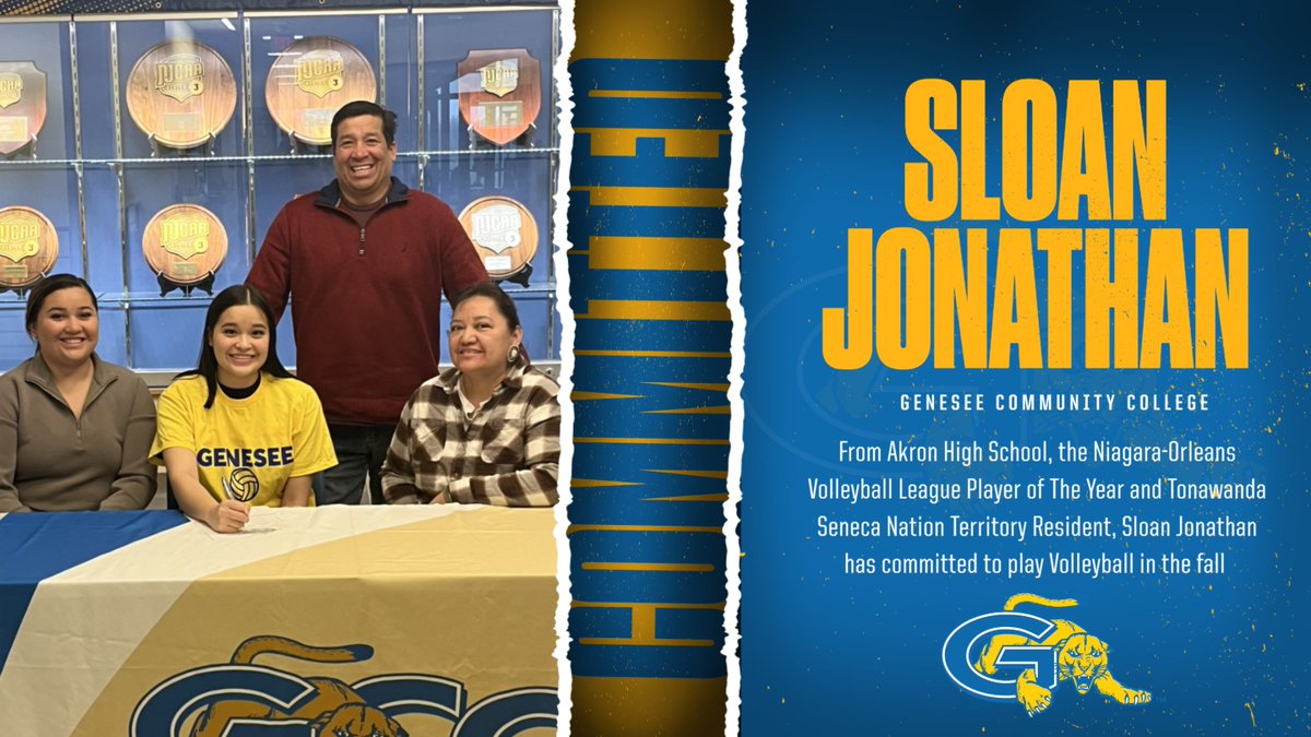 Welcome to the #CougarPride, the newest volleyball recruit, Sloan Jonathan!! We can't wait to get to work!