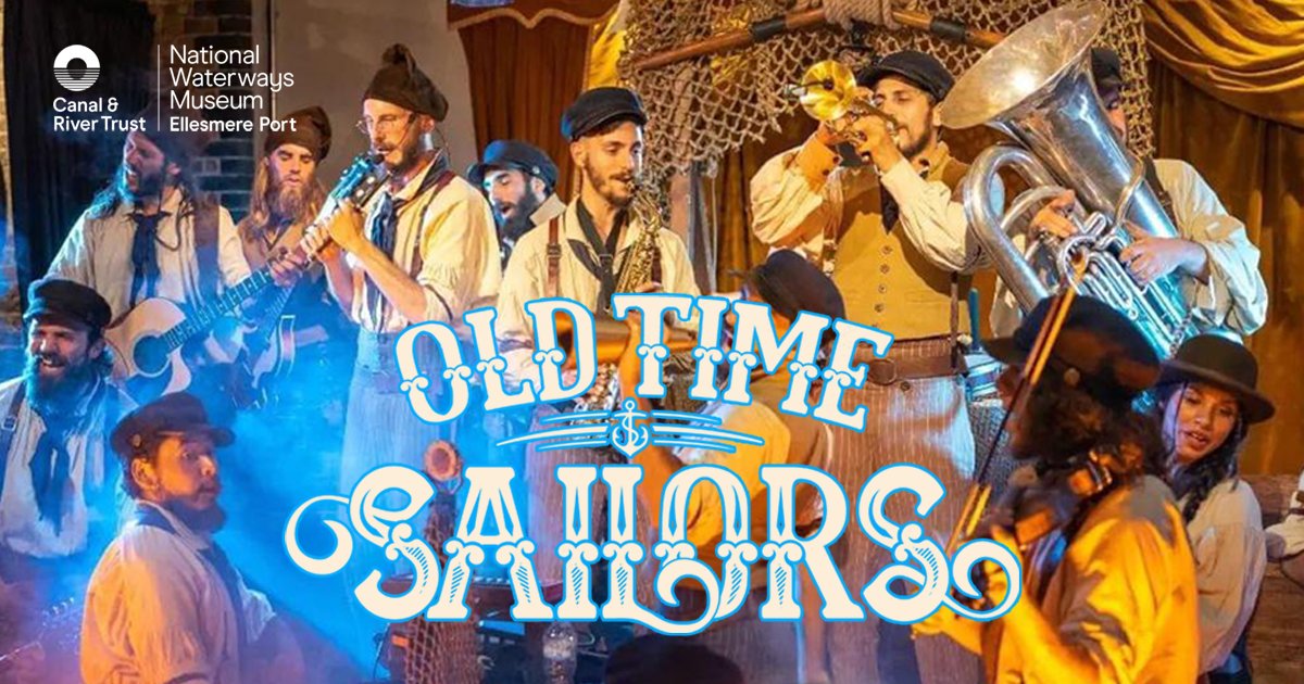 ⚓ Join us for an unforgettable night of song and dance when the Old Time Sailors perform in the grounds of our historic dock on 17 May 🎷 🎫 Tickets are selling fast ...but still available from the museum website ow.ly/fUJE50QJZBe 🦜Early bird tickets now sold out