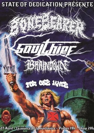 First show of my band <a href="/foronehatehc/">For One Hate</a> in our hometown Quebec City 
Be there we gonna play a new song