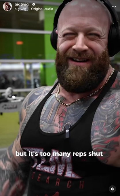 &ldquo;Oh it&rsquo;s too many reps, shut up!!! Get on some test dude!&rdquo;       - #BigTwig https://t.co/t8tTktOrlX<a href="/tag/bigtwig"class="tags"><span>#bigtwig</span></a>