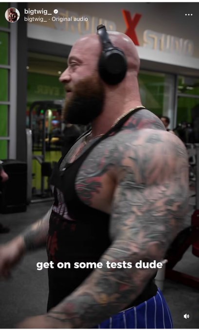 &ldquo;Oh it&rsquo;s too many reps, shut up!!! Get on some test dude!&rdquo;       - #BigTwig https://t.co/t8tTktOrlX<a href="/tag/bigtwig"class="tags"><span>#bigtwig</span></a>