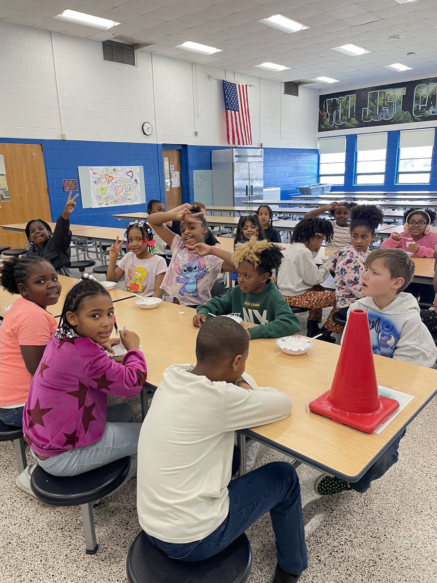 It’s an ice cream party!!! Students with perfect attendance for the month of February celebrated with a sweet treat! We had so many students make this achievement, we had to have separate parties for each grade level!! @vbschools @krsimp22 @msnorell @NicStanleyPOV