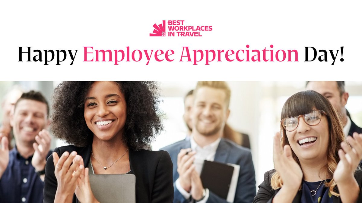 Our latest blog. Happy Employee Appreciation Day. How do you reward and recognise your employees? Some tips in our blog. bestworkplacesintravel.co.uk/post/celebrate… #employeeappreciationday #travelindustry