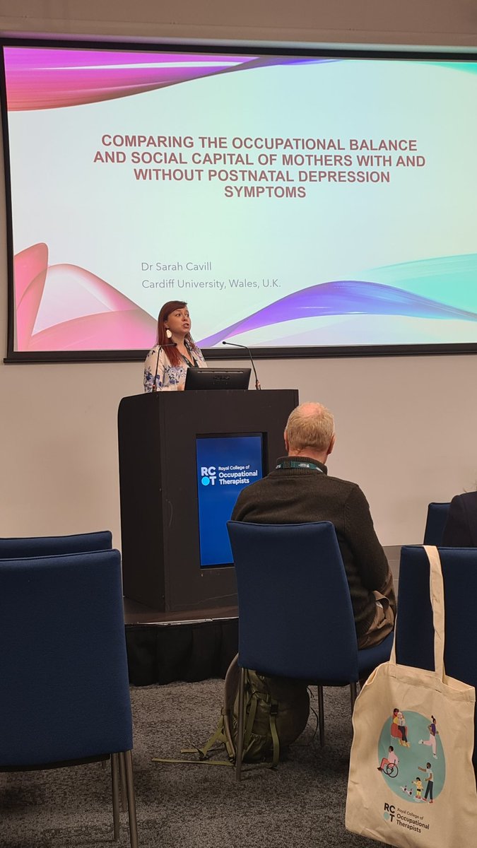 sarah maris-shaw π (@sarahmarisshaw) on Twitter photo #RCOTMHSS24 <a href="/CavillSarah/">Dr Sarah Cavill</a> shares her research findings related to mothers with infants under 18mths - identity and stigma, role transition and balance and gender negotiation <a href="/theRCOT/">Royal College of Occupational Therapists</a> <a href="/RCOT_MH/">RCOT Mental Health</a> #RCOTMHSS24 <a href="/CavillSarah/">Dr Sarah Cavill</a> shares her research findings related to mothers with infants under 18mths - identity and stigma, role transition and balance and gender negotiation <a href="/theRCOT/">Royal College of Occupational Therapists</a> <a href="/RCOT_MH/">RCOT Mental Health</a>