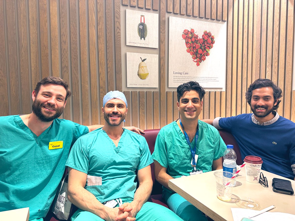 James Olding (@jamesolding) on Twitter photo The maxfacs boys
Last year <a href="/KingsCollegeNHS/">King's College NHS</a> we were 1 senior reg, 2 ST4 regs and 1 pre-ST clinical fellow.
Now @StGeorgesTrust are one Consultant, 2 ST5s and an ST1 OMFS
The slow and steady, often winding road of training, with some amazing friendships built along the way The maxfacs boys
Last year <a href="/KingsCollegeNHS/">King's College NHS</a> we were 1 senior reg, 2 ST4 regs and 1 pre-ST clinical fellow.
Now @StGeorgesTrust are one Consultant, 2 ST5s and an ST1 OMFS
The slow and steady, often winding road of training, with some amazing friendships built along the way