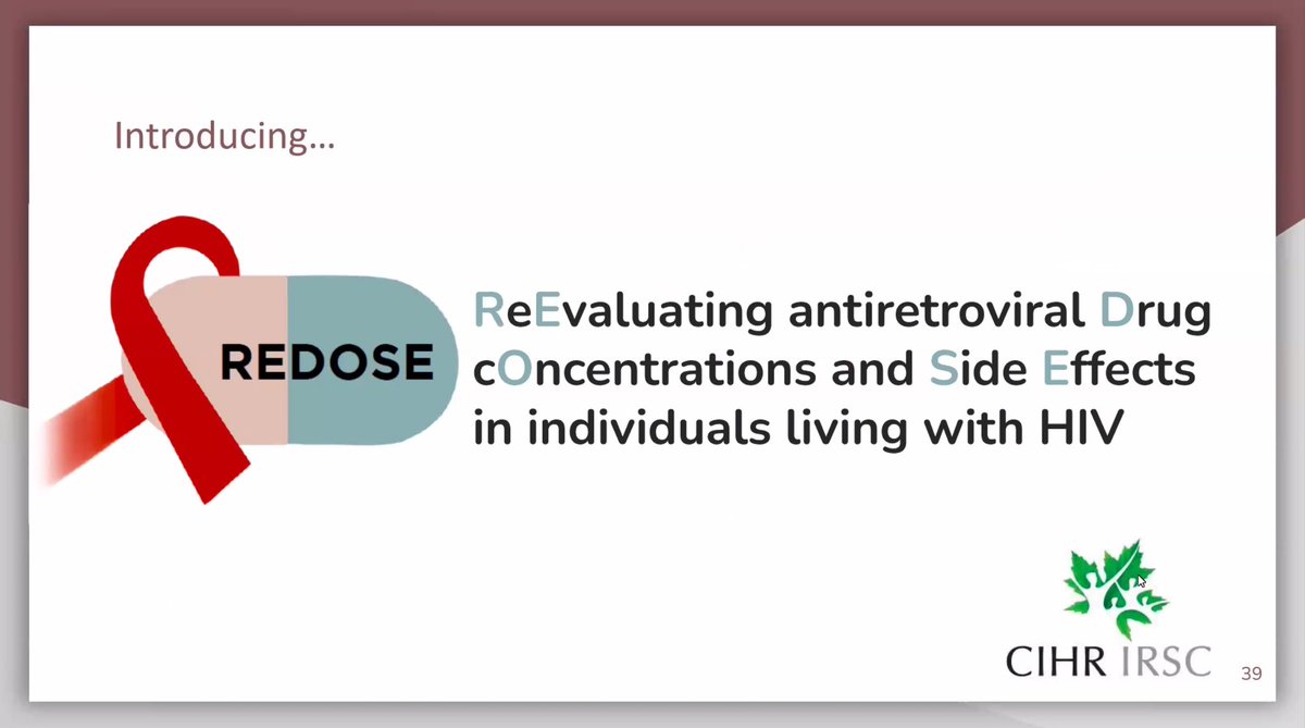 HIV_HEAR_me's tweet photo. At our first ever CAB Meeting in 2021, one of our CAB members raised a concern about lack of research on ARV dosing in people living HIV. 
Well, we listened….
Introducing: The ReDOSE Study
#CAB2023 https://t.co/ulg1igMcBg