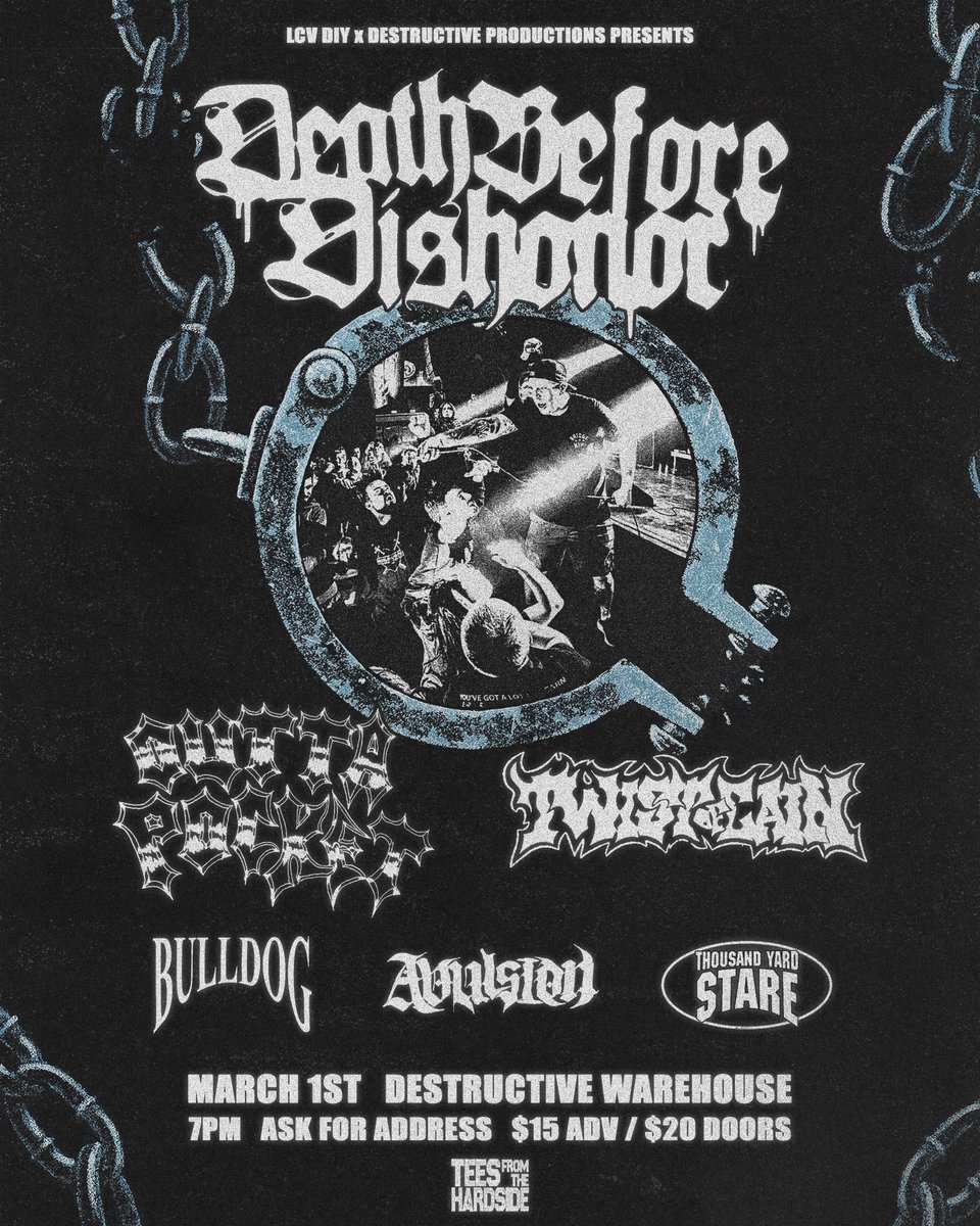 Tonight at Destructive Warehouse