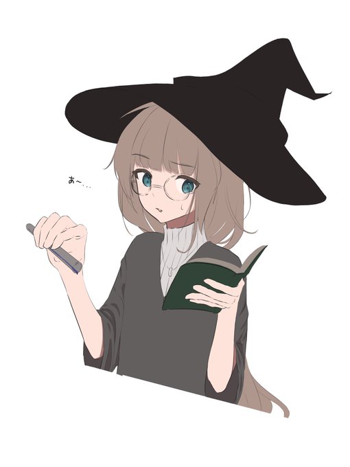 「brown hair witch」 illustration images(Latest)