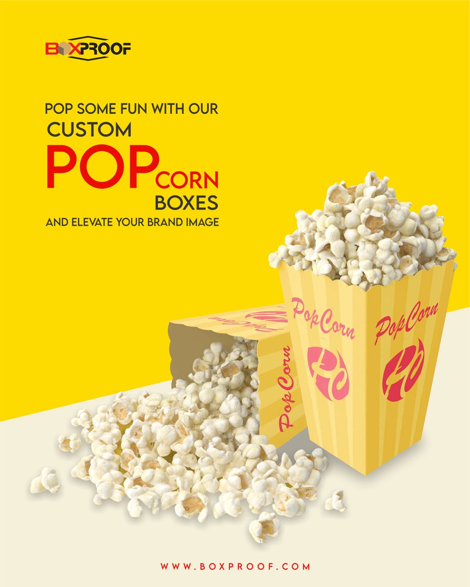 boxproofpack's tweet image. Whether you need popcorn boxes for a party, a wedding, or a corporate event, we have the perfect solution for you. #CustomPopcornBoxes #Boxproof #PersonalizedPopcornBox #PopcornPackaging
Please Visit:
boxproof.com/popcorn-boxes