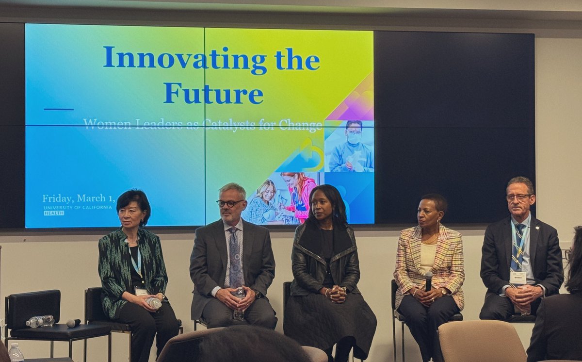 UC San Diego School Of Public Health Dean Cheryl Anderson presenting on the impressive panel “ Making Room for Inclusive Leadership at UC” at the UC Innovating the Future Women Leaders as Catalysts for Change  conference in Oakland.