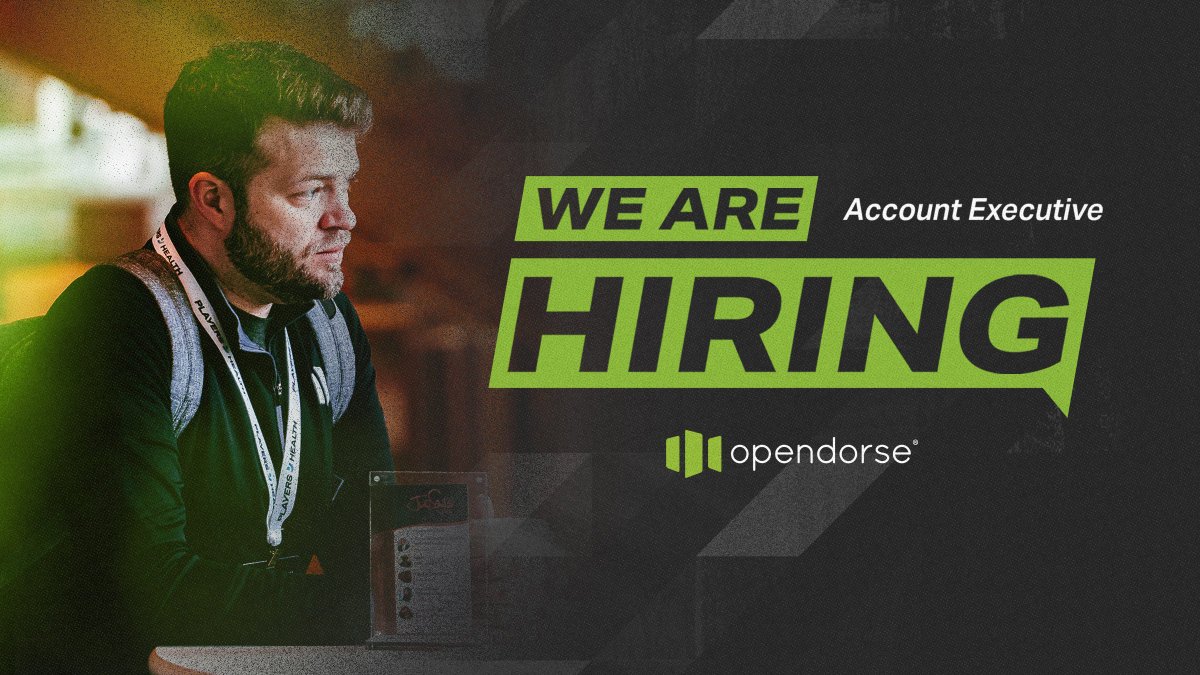🚨 JOIN OUR TEAM 🚨

We are actively seeking an Account Executive to join our expanding collegiate sales team.

Apply here ➡️ bit.ly/4bVnPCm