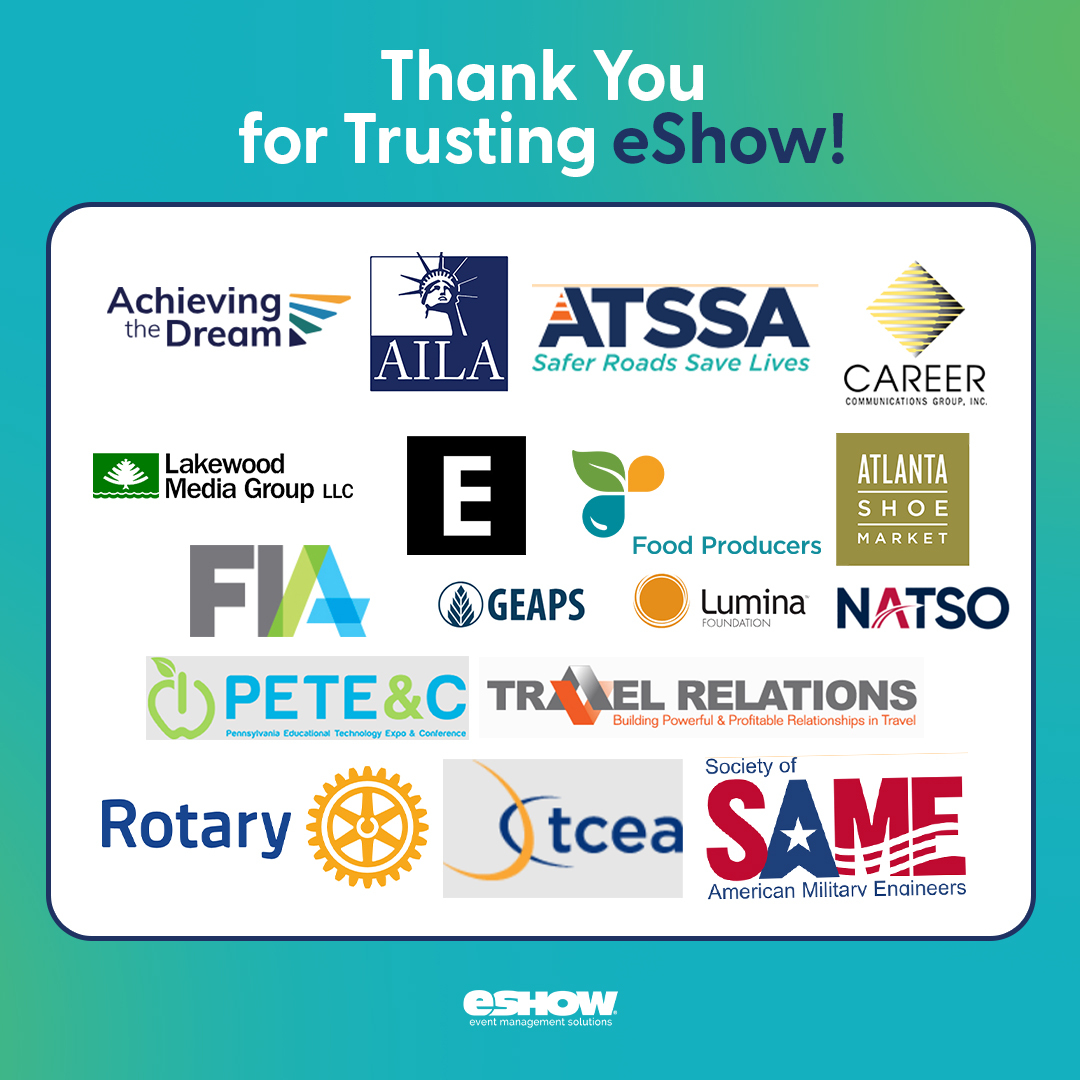 Go_eShow's tweet image. Grateful for our incredible clients for choosing eShow as your trusted event management partner! Together, let&apos;s continue to make every event unforgettable! #eShowExperience #eShowEmpowers