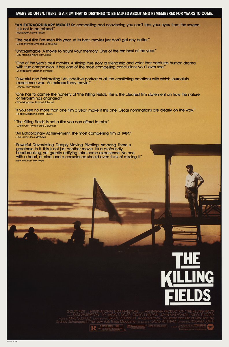 #RolandJoffé's film, #TheKillingFields,  powerfully portrays the despair that gripped #Cambodia during the infamous #YearZero. This period saw the rise of #PolPot's #KhmerRouge, who took over #PhnomPenh, forced its inhabitants into hard labor, and were responsible for the...