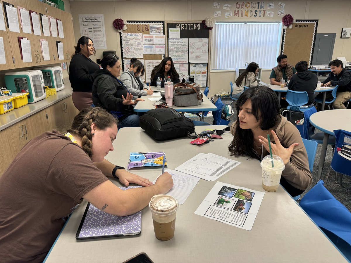 Grade level teams met this week to collaborate on enhancing student learning! Excited about all the shared ideas, resources, and strategies to support our students' growth. #ProudtobeGUSD 📚💡@LCortezGUSD @GUSDEdServices @zjgalvan @callme_sanchez @aqgillespie @jackyvale18