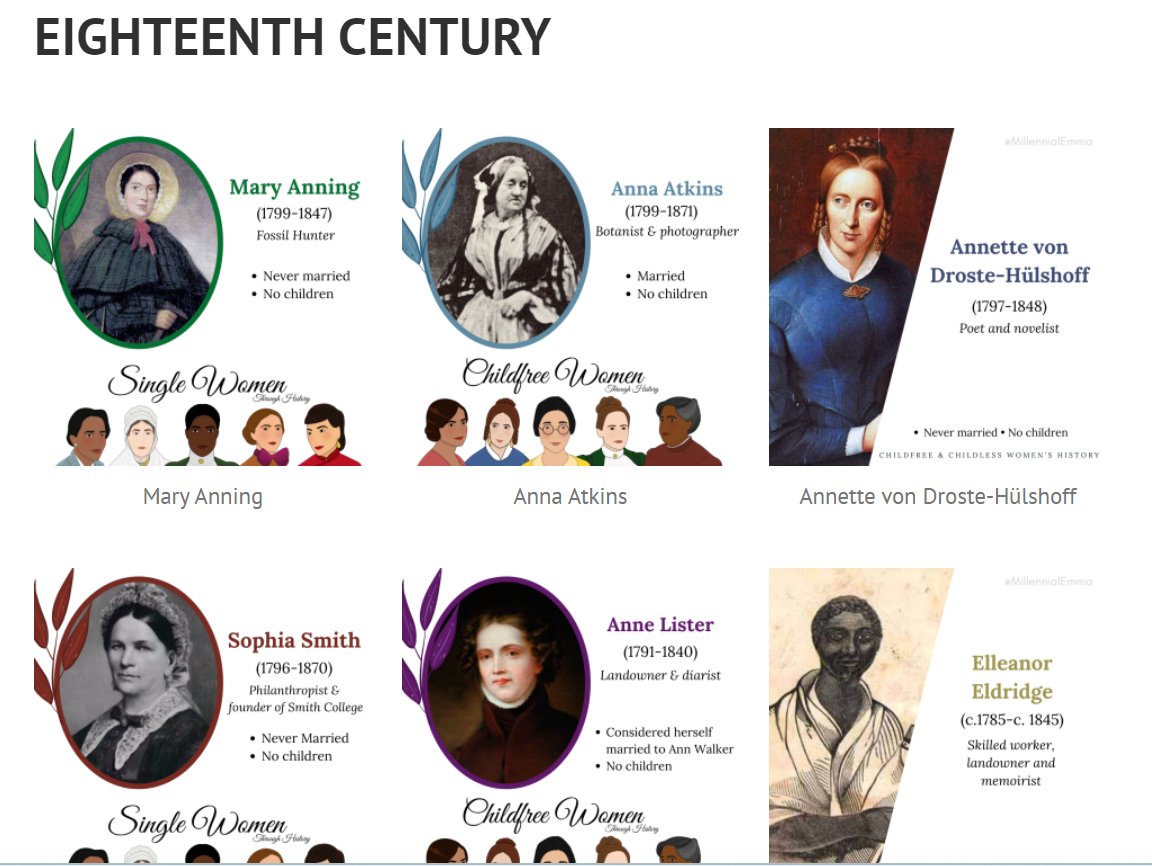 8BillionAngels's tweet photo. Today is the 1st day of Women's History Month. A reminder that women are independent &amp; can make their own choices in having kids or not. We're Celebrating some famous child-free women through out history. https://t.co/jYpX6lOwbs