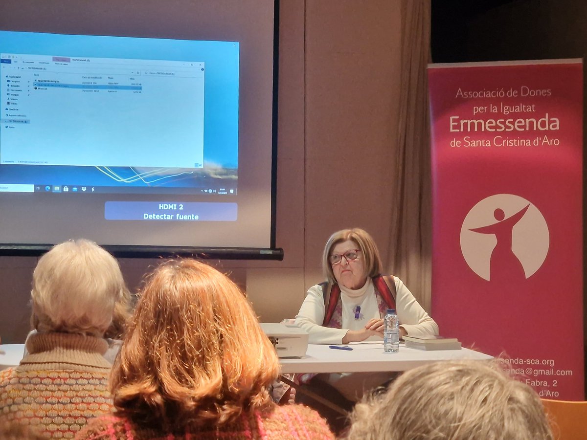 Gran xerrada sobre lluita sindical per la igualtat. Associació Ermessenda. Santa Cristina d'Aro.
