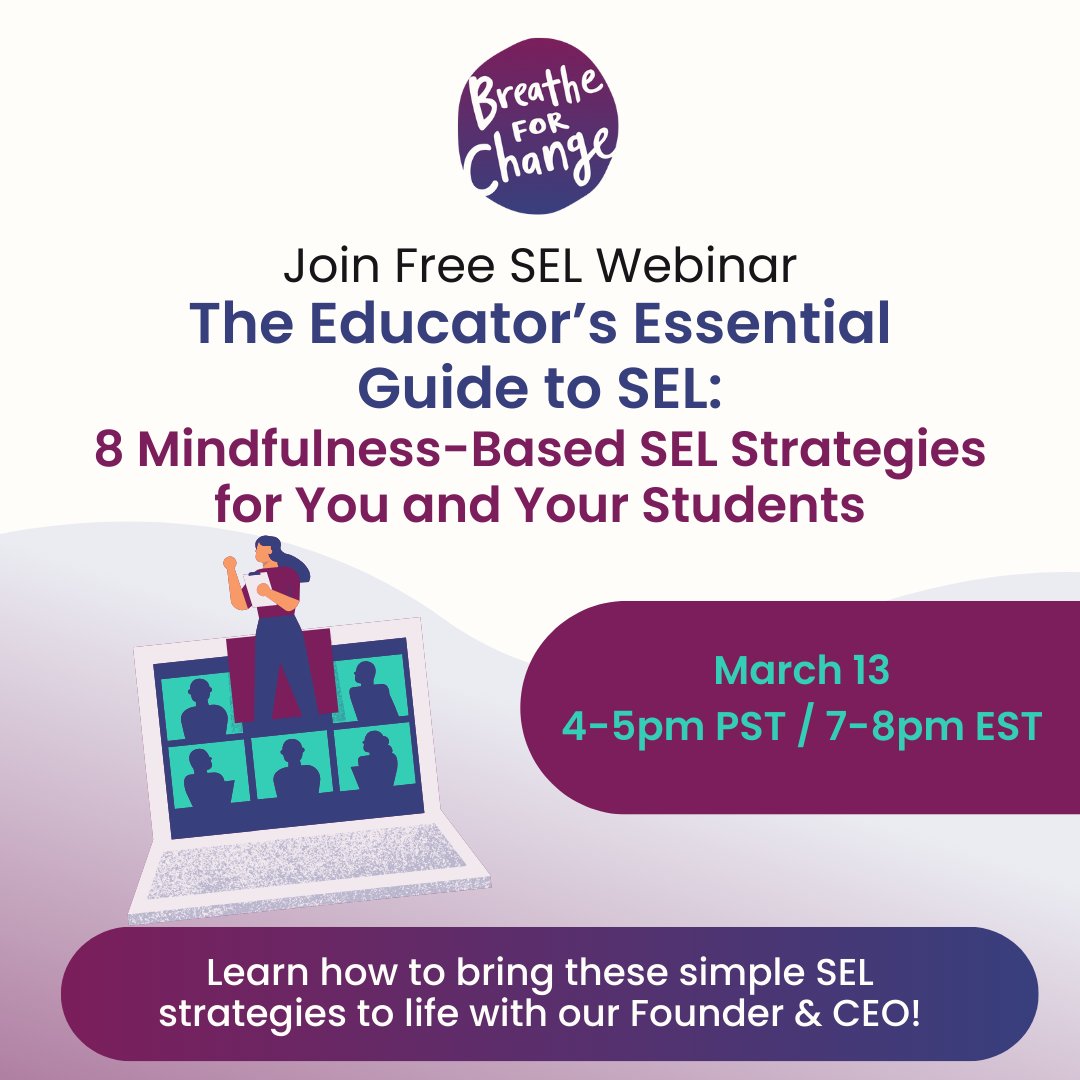 ✨Introducing March M̴a̴d̴n̴e̴s̴s̴ Mindfulness: SEL Edition!✨ 💼 Explore our free #SEL toolkit designed exclusively for educators and don't miss out on our upcoming SEL webinar! 📝Download your free toolkit and sign up for the webinar here: hubs.li/Q02mV37r0