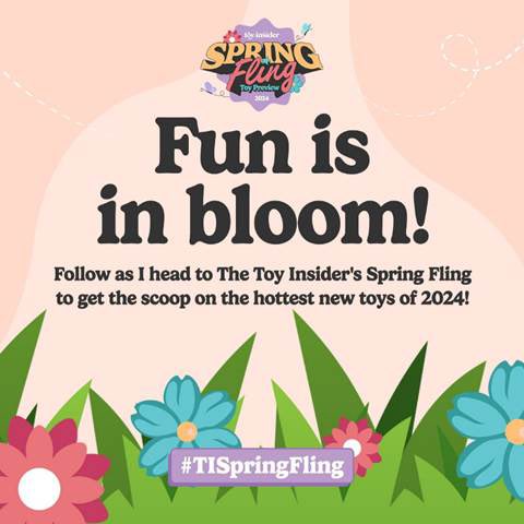 My excitement is budding! I'll be at @thetoyinsider's Spring Fling Toy Preview on March 14! #TISpringFling