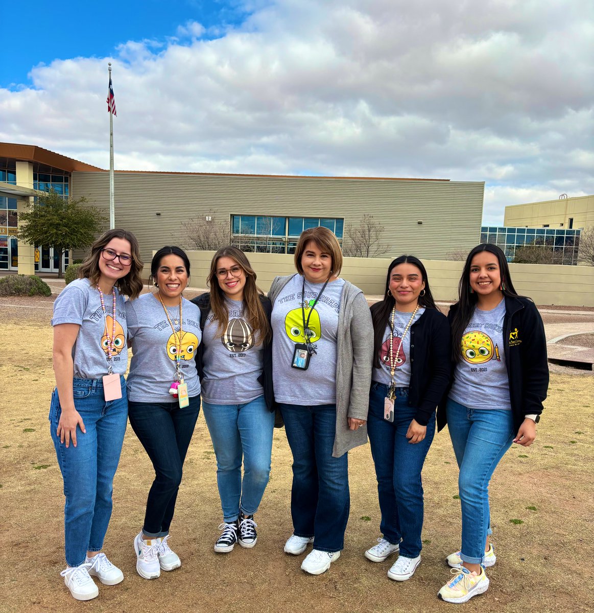 I love my squad!🧡 #squadday #1stgrade @PHE @cperez_phe @JCarmona_PHES @McCandless_PHES