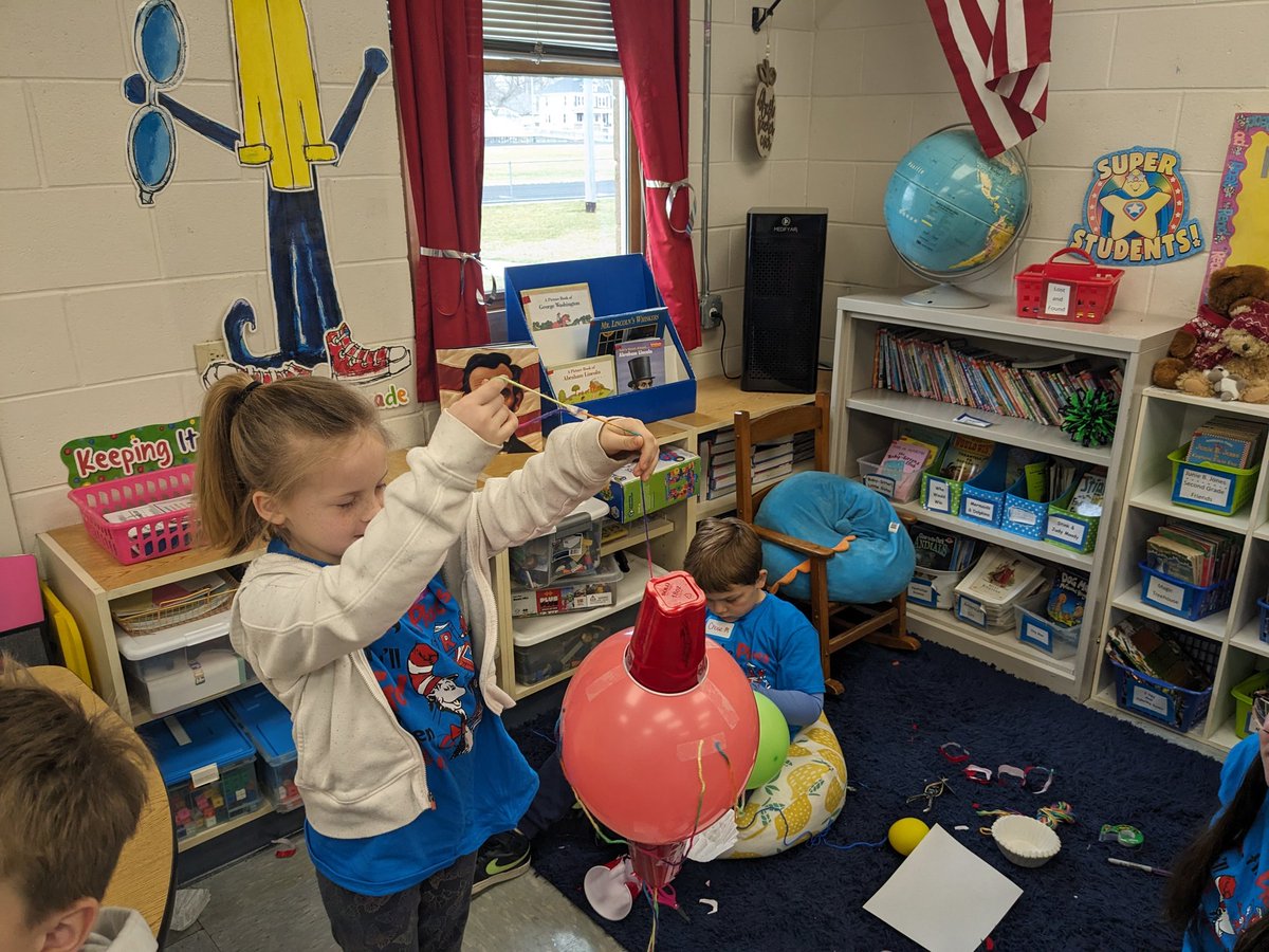 cworthEng's tweet photo. Elmwood School District #322 celebrated Read Across America early today! High school students did a great job facilitating reading and activities with Dr. Seuss books! #elmwood322 #trojanforce322 https://t.co/3hSiKFq2yq