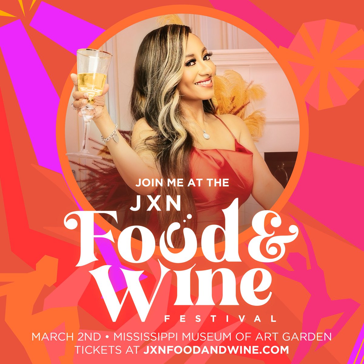 Jackson, MS! I hope you've secured your tickets for this sold out event! It's the JXN Food & Wine Festival tomorrow at the MS Museum of Art Garden! Amazing chefs, delicious food, & live music! Meet me there! #JXNFoodandWineFestival #VisitJackson #CitywithSoul #BelleCollective