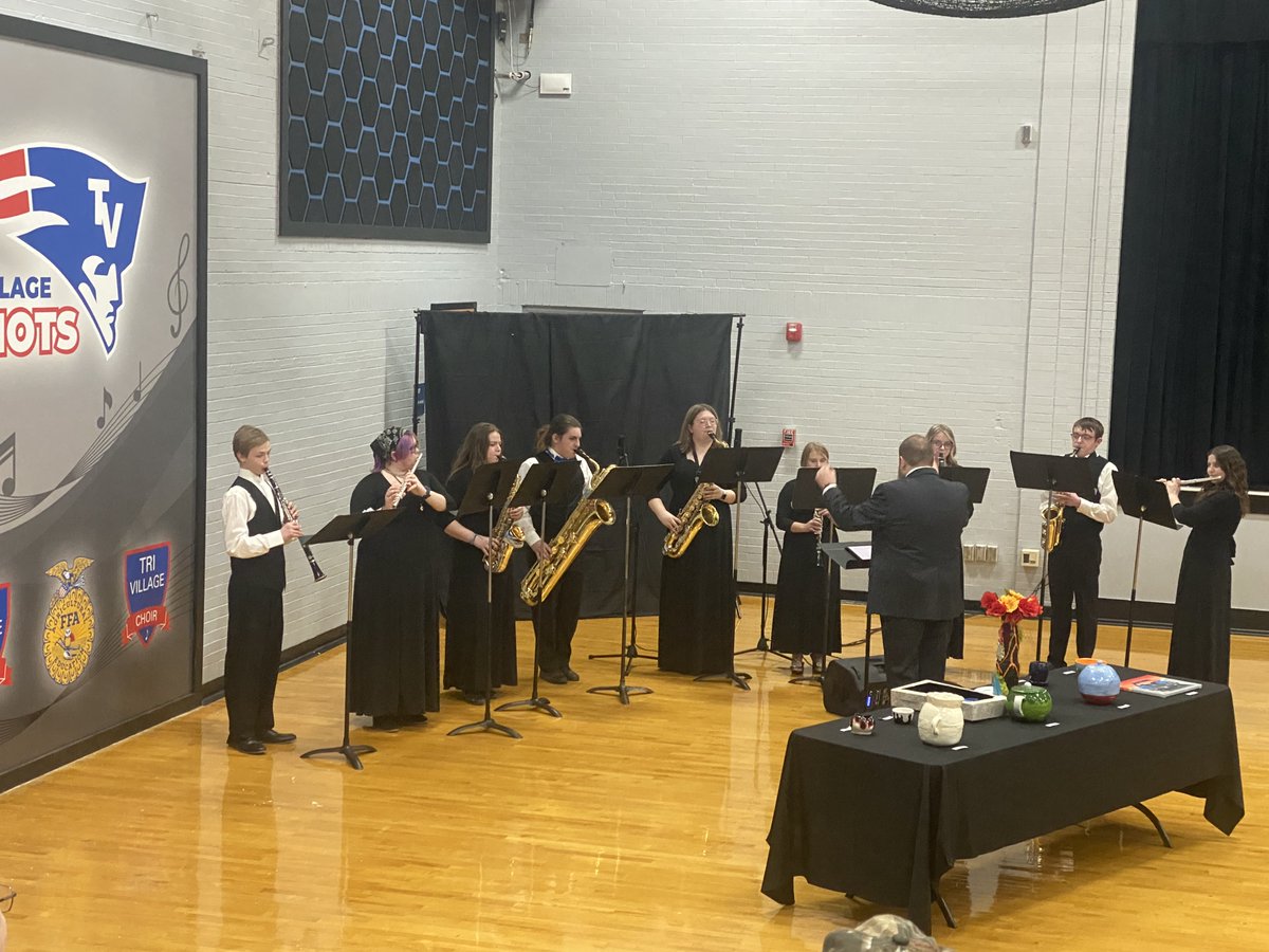 The Woodwind Ensemble again under the direction of Mr. Bialowas!