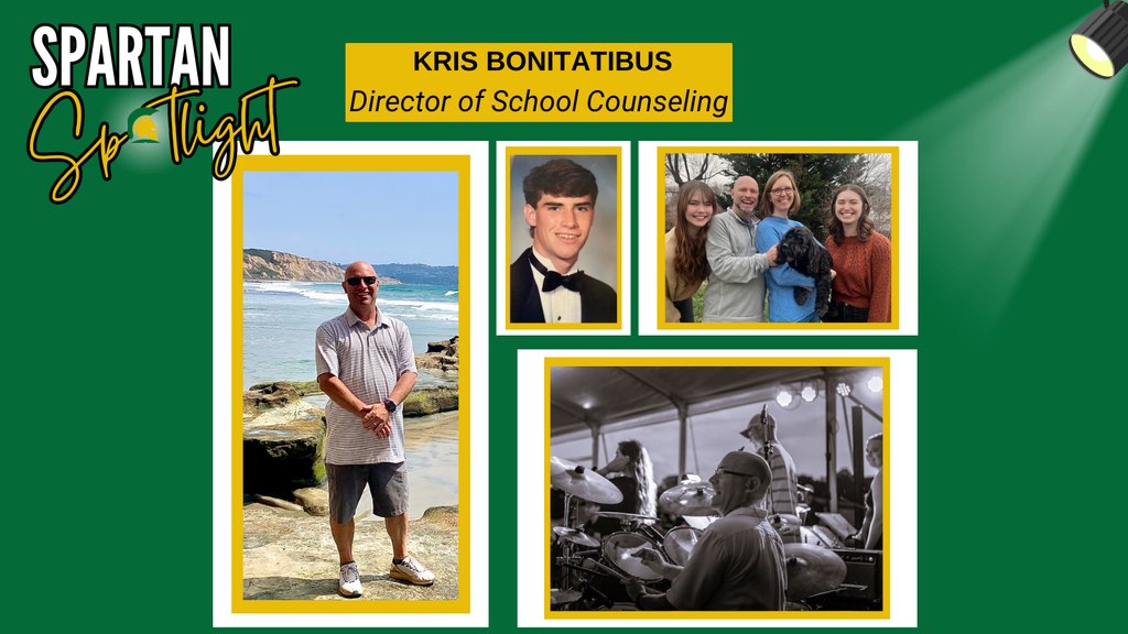 This week's SPARTAN SPOTLIGHT shines on Kris Bonitatibus, our dedicated Director of Guidance at Saint Mark's High School! 🎓🌟 
Thanks for all that you do Kris!
#saintmarkshs #spartanstrong #allthingspossible #spartanspotlight