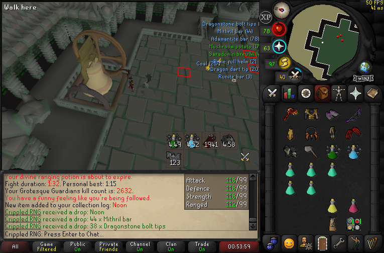 CrippledOSRS's tweet photo. Pet #37 - 2632kc
Noon https://t.co/hs68R3BPSJ