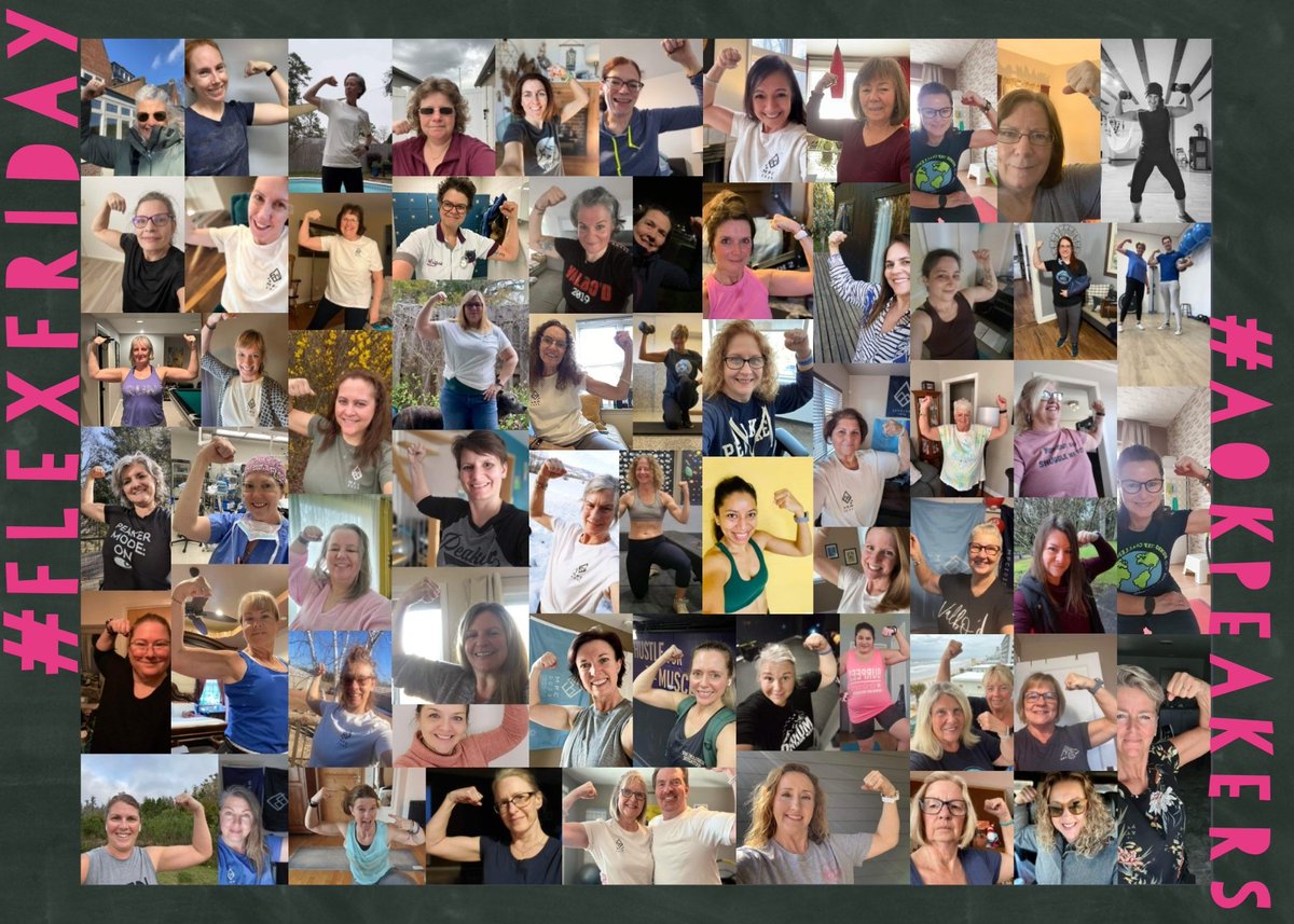 Flexing our way into March! 💪💪
<a href="/AOKPeakers/">Acts of Kindness Peakers</a> 
<a href="/SamHeughan/">Sam Heughan</a> <a href="/MyPeakChallenge/">My Peak Challenge</a> 
#flexfriday