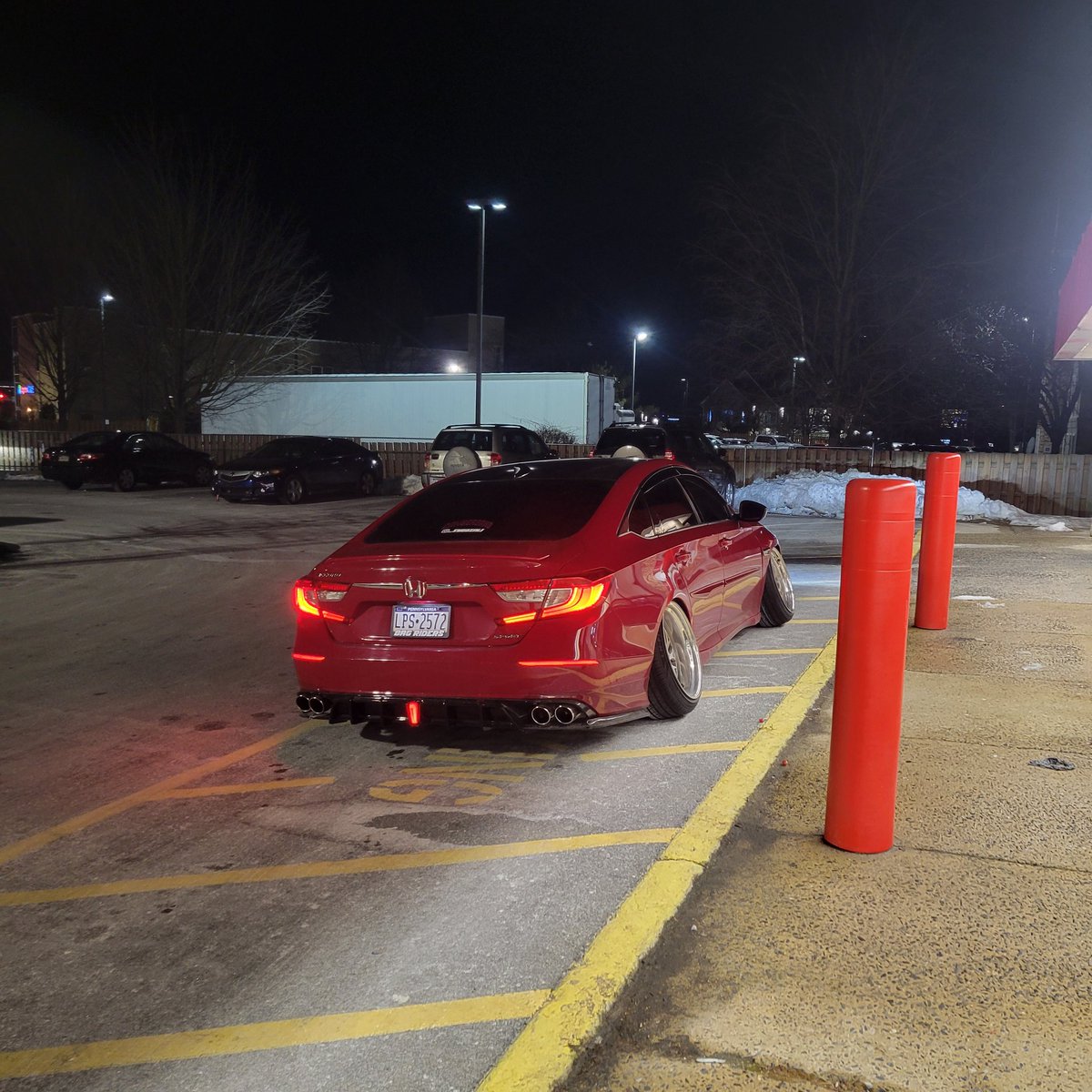 Stanced honda accord