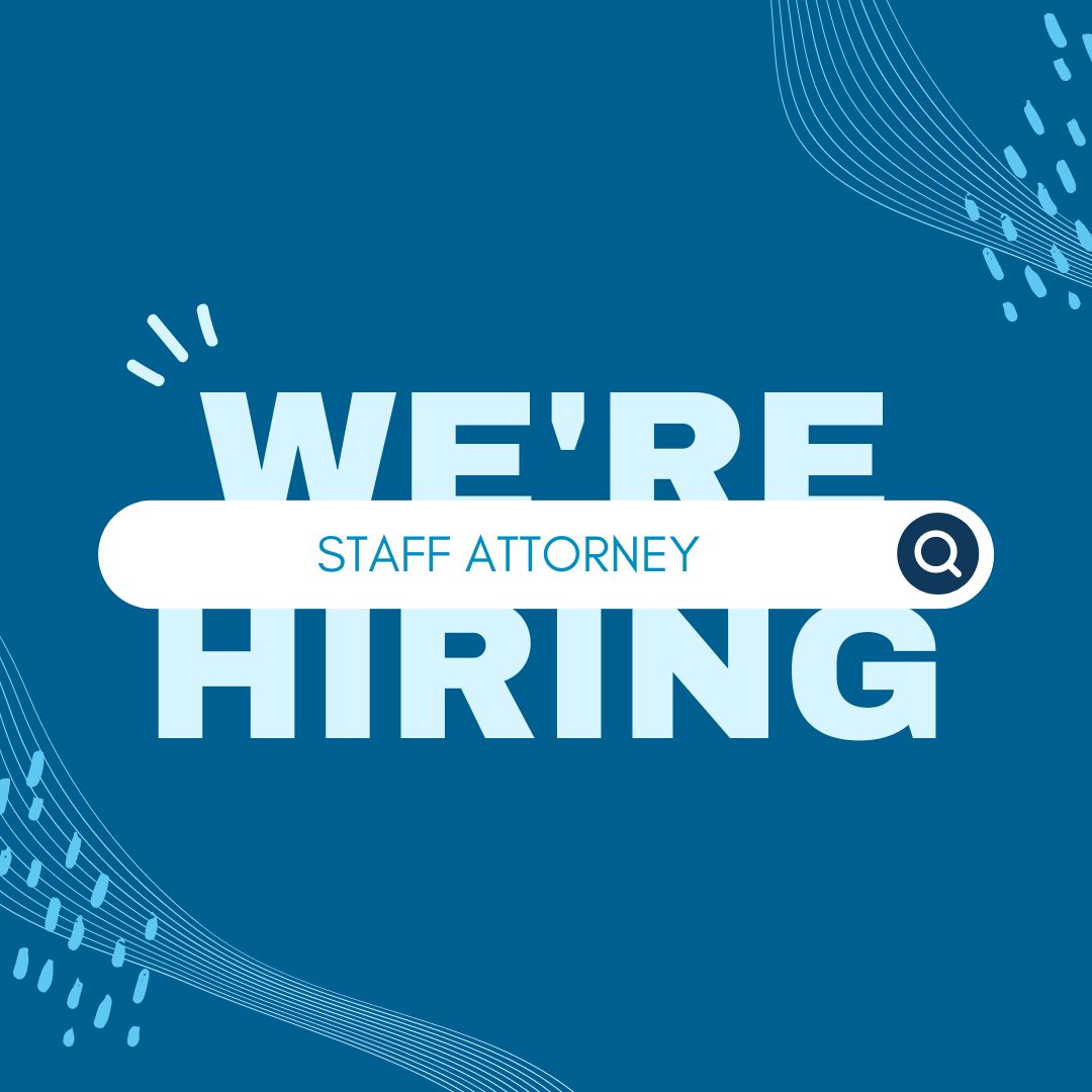 New Job Alert: Staff Attorney 📃🔍
Applications will be reviewed on a rolling basis.
👉Tap our profile link to learn more and apply today!
bit.ly/49WeVCy
#Hiring #NonProfitJobs #GreenJobs