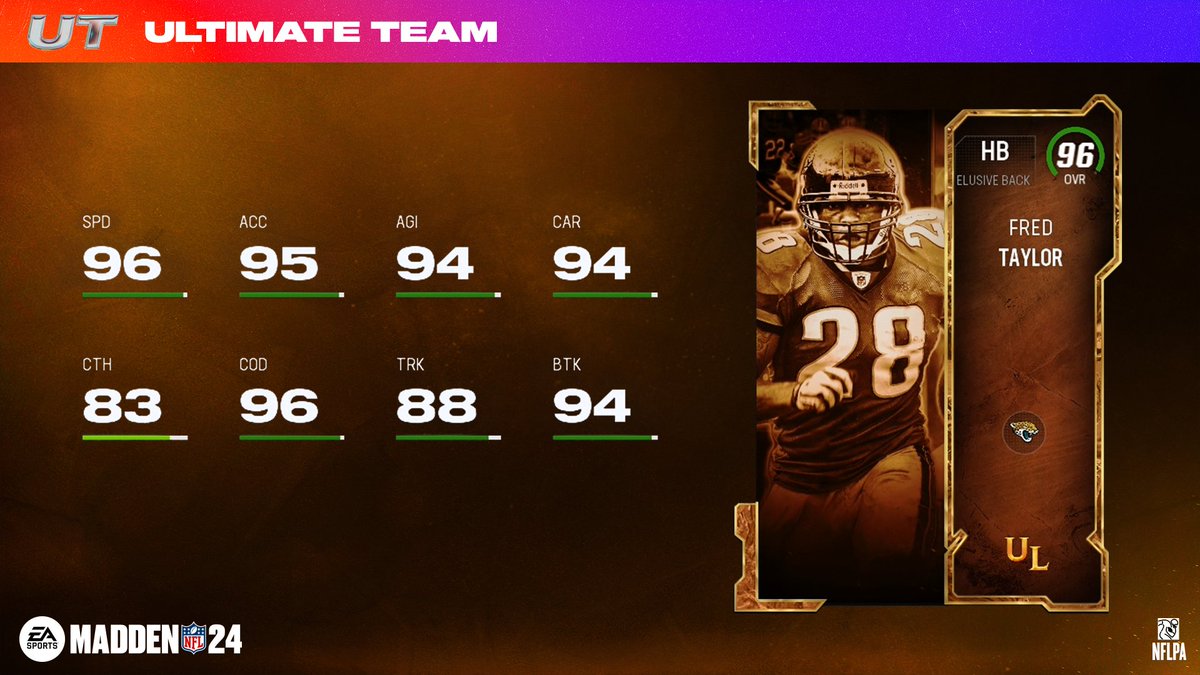 Ultimate Legends drop tomorrow! 

🏆 @VinceYoung10
🏆 @michaelstrahan 
🏆 @FredTaylorMade