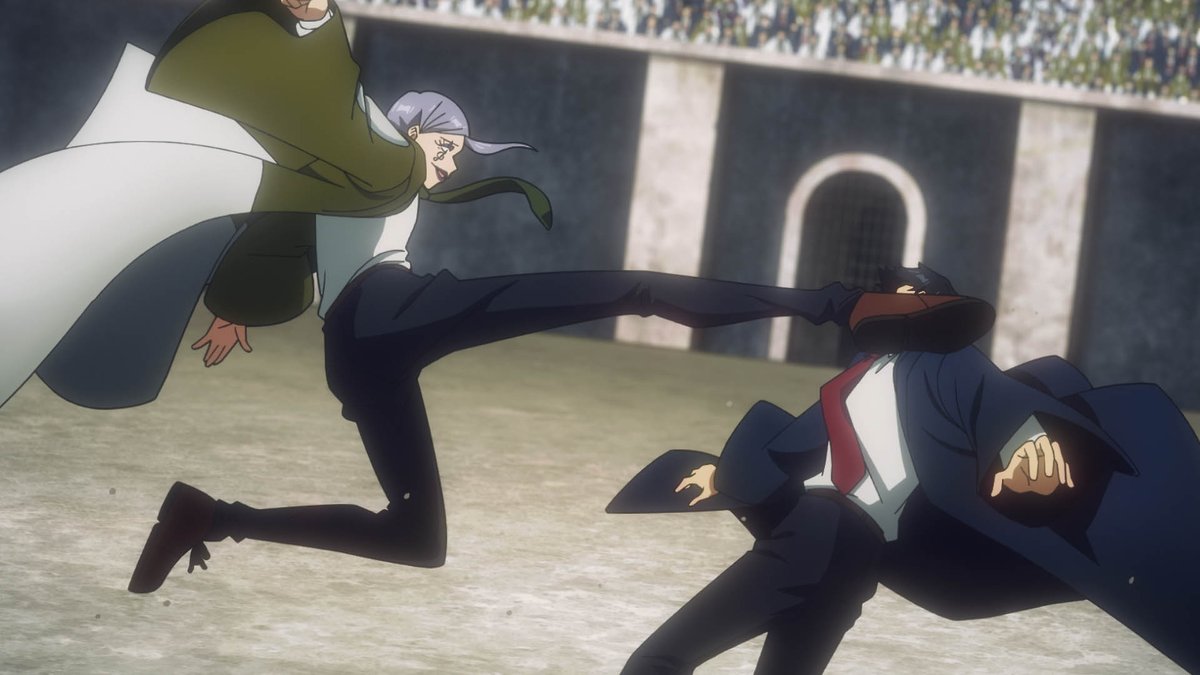 Crunchyroll's tweet image. "I am sound itself." 🎶 (via @MashleAnimeEng)