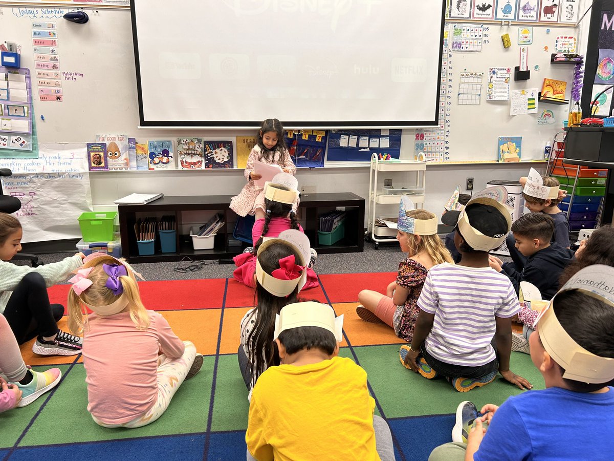We finished our narrative writing unit and celebrated our hard work by sharing our writing in a publishing party!! 🎉🎉🎉 Love seeing them listening to each others stories and supporting each other!
