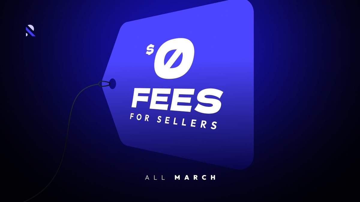 rtroapp's tweet image. $0 fees for sellers on RTRO for the month of March!