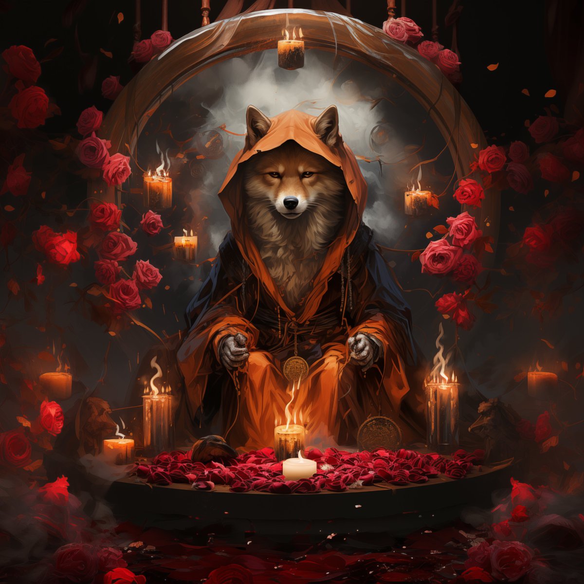 Shiba Alchemist: Rose Potions and Puppies tweet media