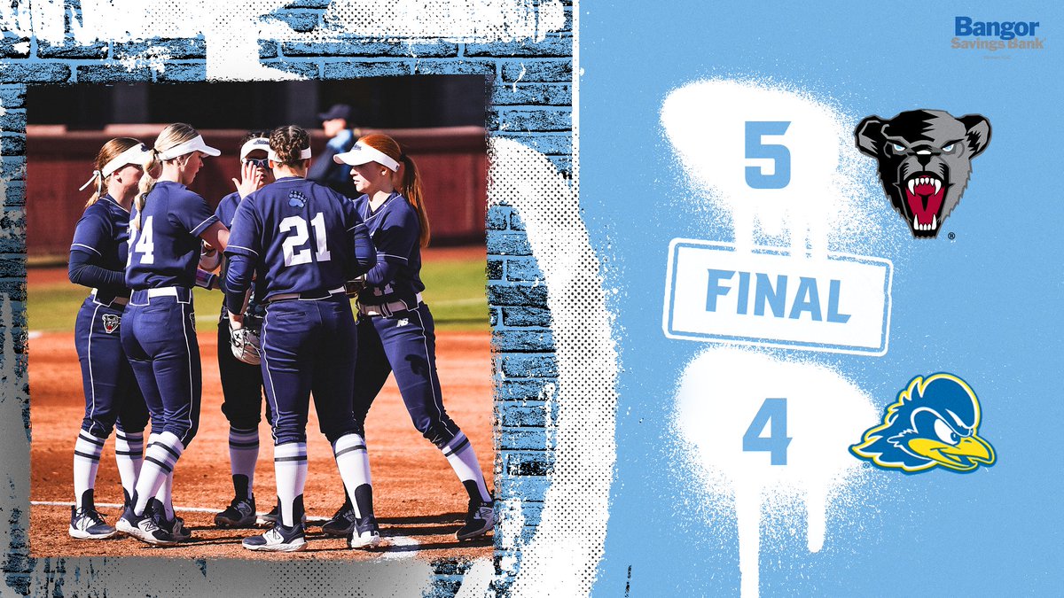 Maine_Softball's tweet image. Black Bears WIN!!

#BlackBearNation