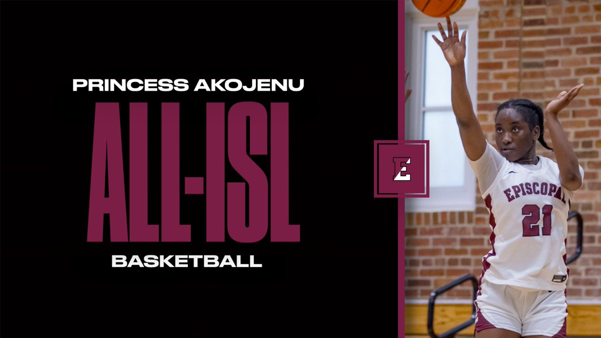 EHSAthletics (@ehsmaroon) on Twitter photo Congratulations to Princess Akojenu '25 who was named All-ISL in basketball for the 2023-2024 season! <a href="/EpiscopalHS/">EHS: The High School</a> Congratulations to Princess Akojenu '25 who was named All-ISL in basketball for the 2023-2024 season! <a href="/EpiscopalHS/">EHS: The High School</a>