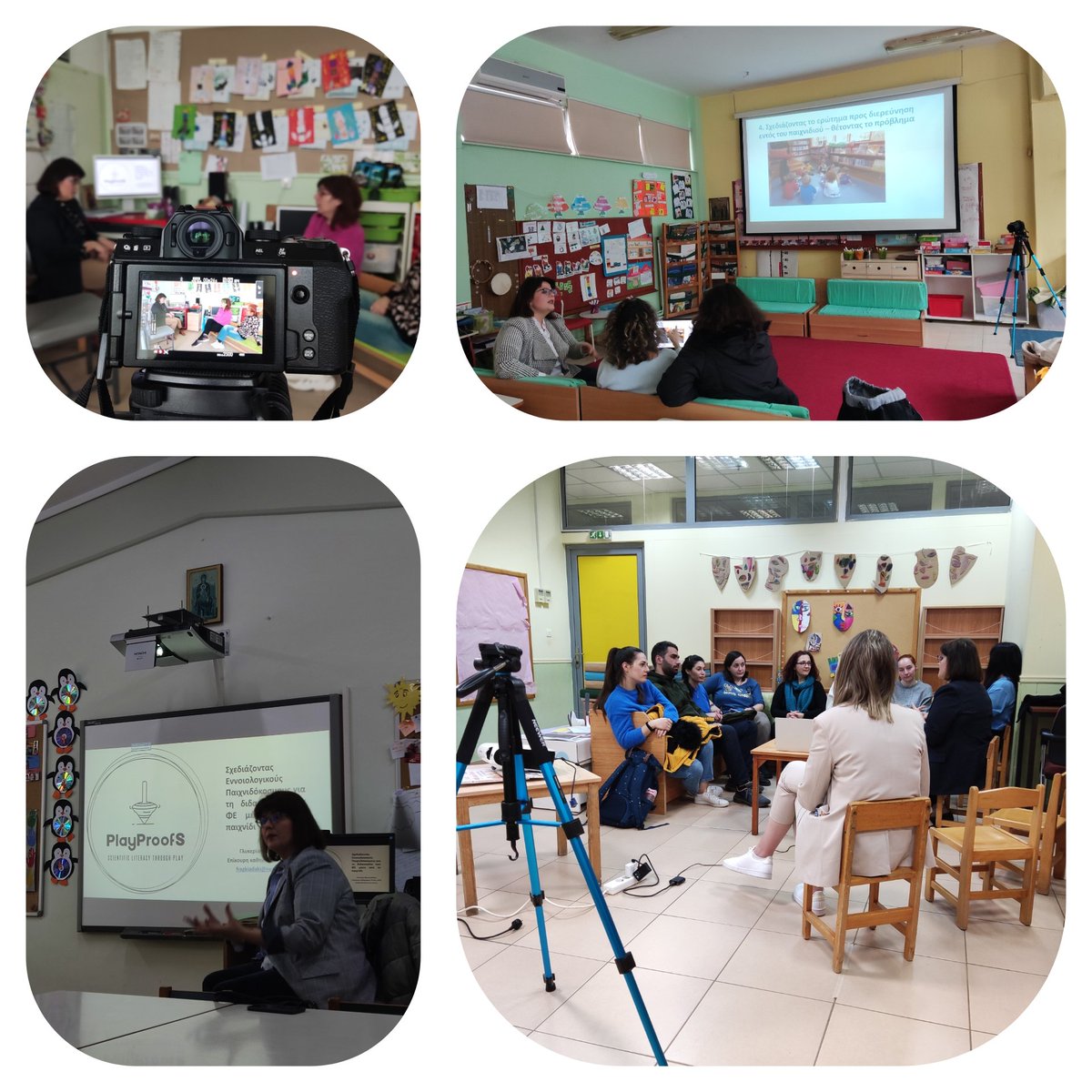 5 days full of training, ideas, will and love for #EarlyChildhood and #Science ! 
The first week of training on Conceptual PlayWorld has come to an end✌️
Stay tuned for the following week!