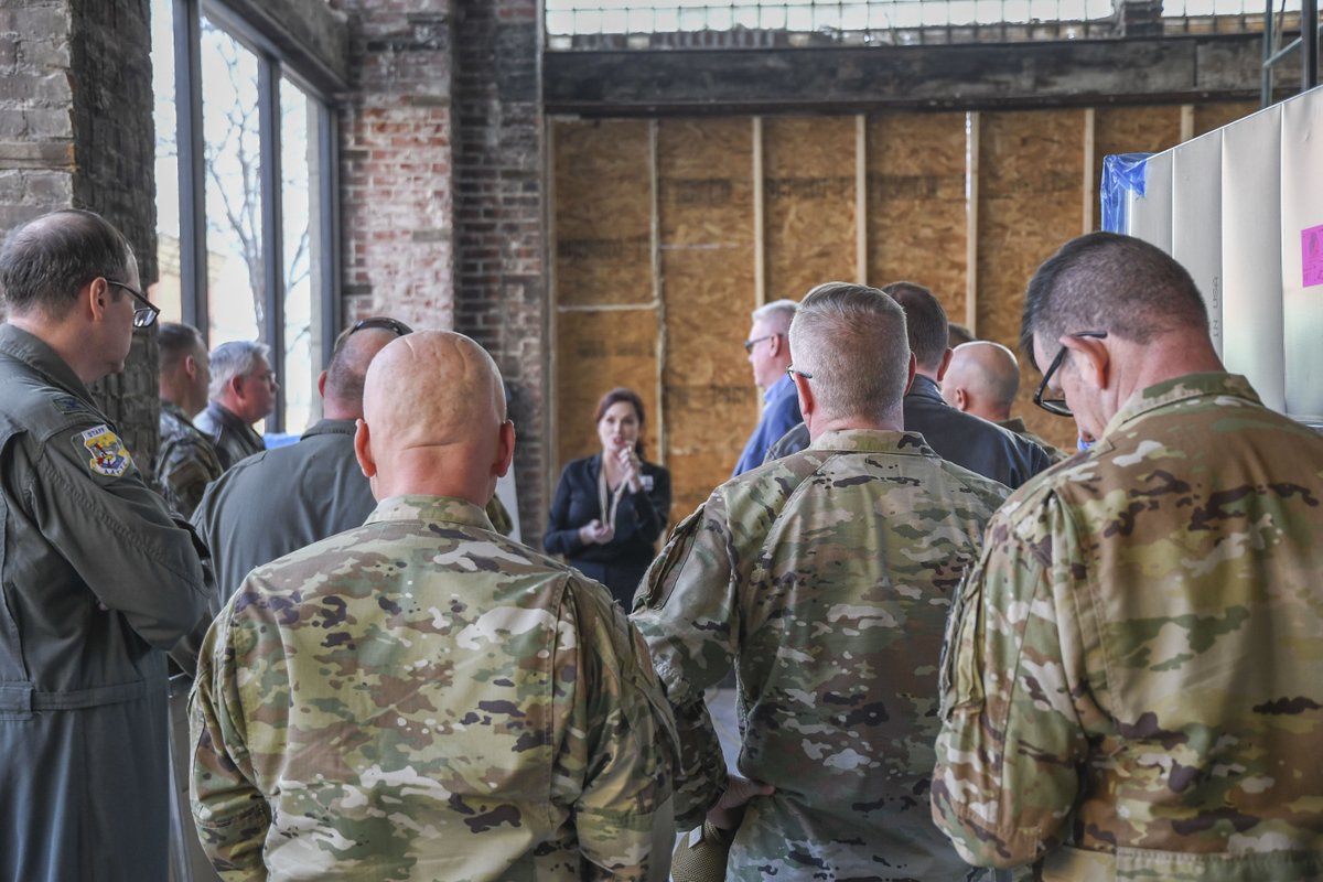 FoundationMLC's tweet photo. Thank you to the 139th Airlift Wing for an incredible tour of the Children's Discovery Center! It was an honor hosting this group and hearing all of the wonderful feedback. #healthytogether https://t.co/kWKdOpGxyp