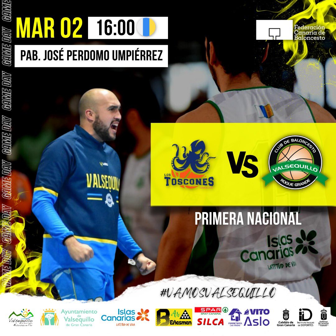 Maletas listas para una jornada fuera de casa ✈️

Nuestro #LigaEBA visita al actual tercer clasificado <a href="/URosario/">URosario</a> en Madrid ⚔️ y el #PrimeraNacional al AD Toscones en Fuerteventura ⚔️

#VAMOSVALSEQUILLO 🔥👊
