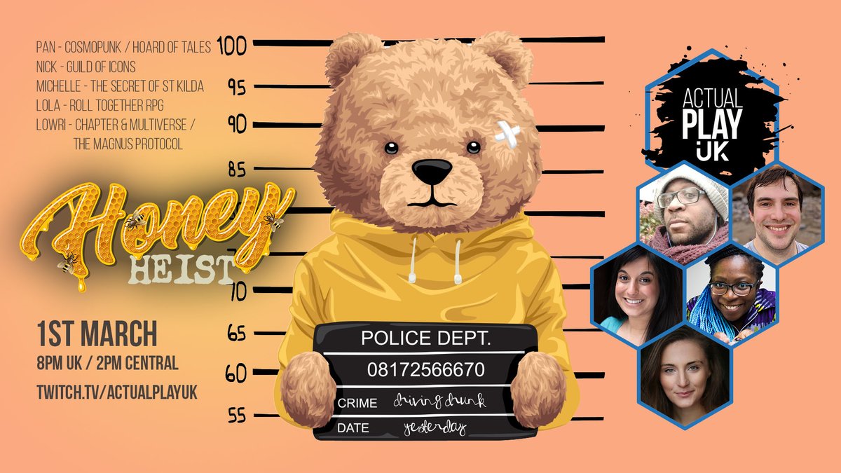 🍯IT'S HEIST TIME 🍯twitch.tv/actualplayuk LIVE NOW!