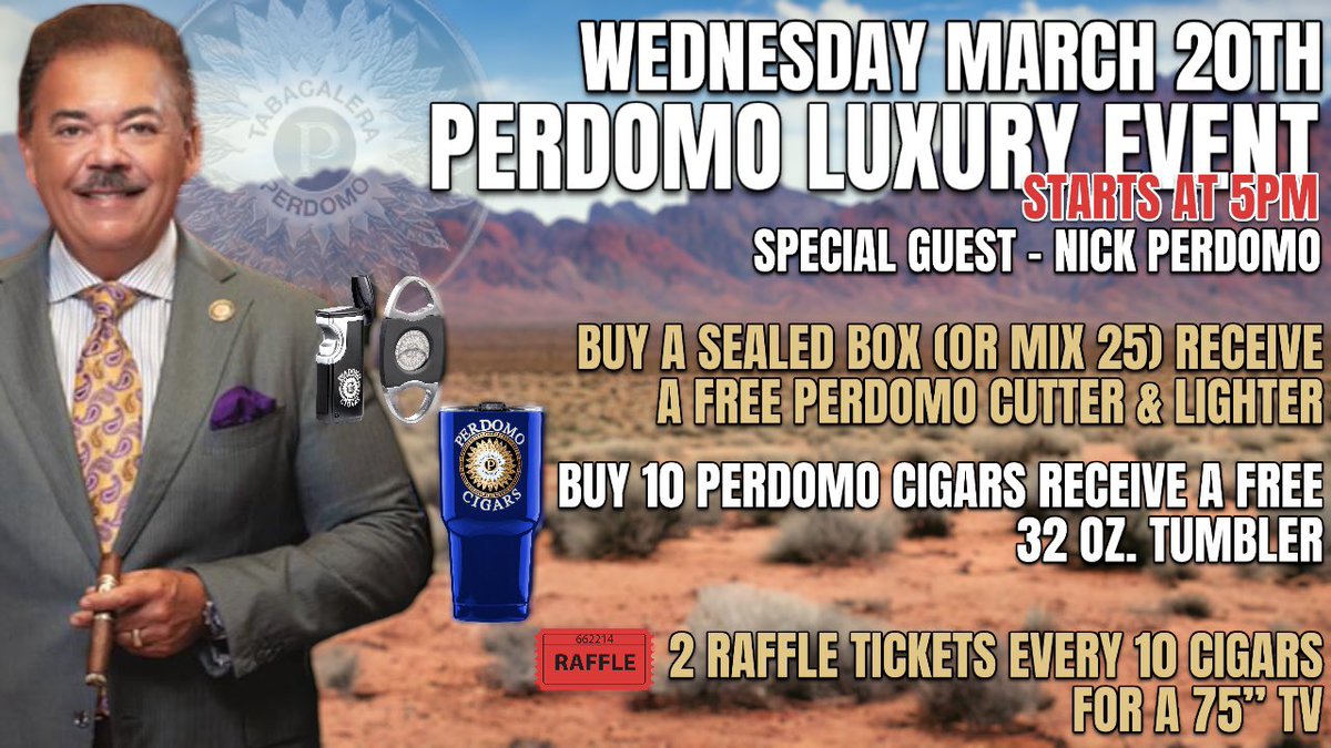 Even if you don’t think you’d enjoy a cigar , trust me this is a rare opportunity you don’t want to miss!

smokeandjoecigarlounge.com

#cavecreek #carefreeaz #phoenixarizona #phoenix #carefreearizona #perdomo #perdomocigars #perdomoarmy