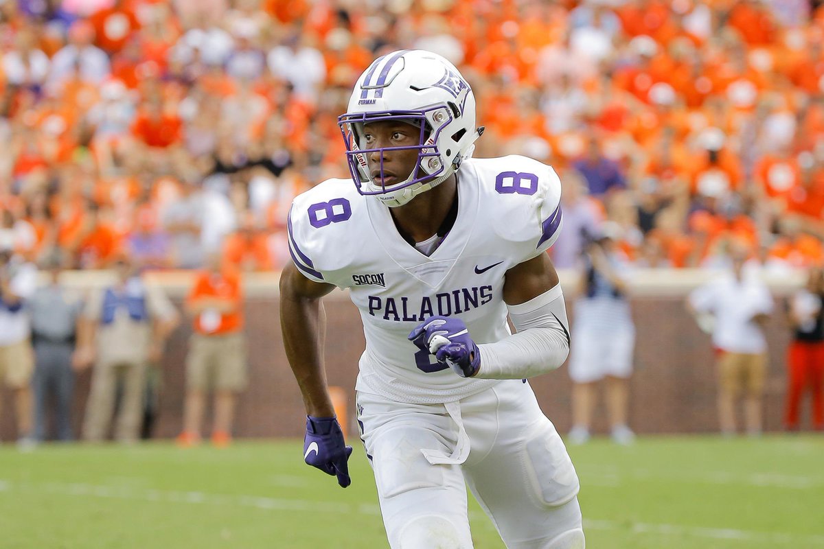 I will be at Furman on March 16th!💜<a href="/ToughOn/">Tafon Mainsah</a> <a href="/CoachNickVerna/">Nick Verna</a>