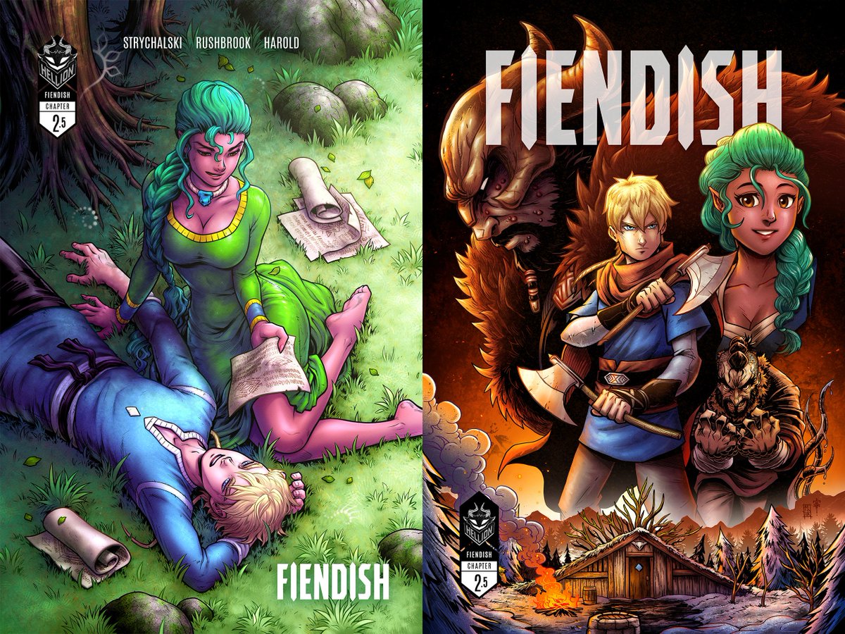 The second chance campaign for FIENDISH #2.5 launches TONIGHT at 10PM Eastern Time! 
This should be the link once it's live 👉🏻igg.me/at/FIENDISH25
Hope to see you there!! 🔥🔥
#comics #indiecomics #fantasy
