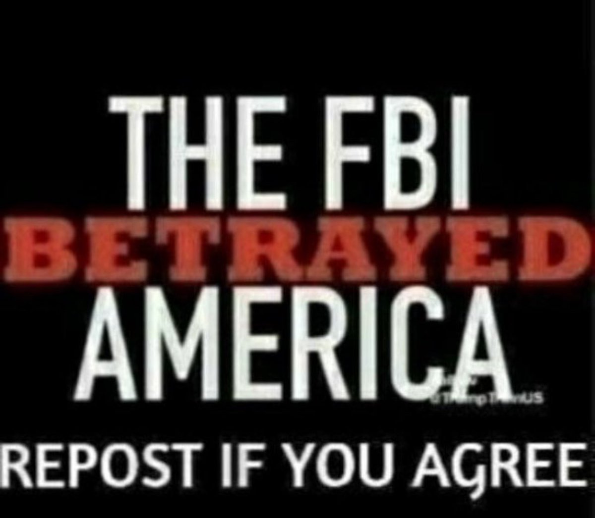 We have a two-tier justice system in America. It’s time to cleanse the FBI/DOJ. Say 'Yes if you agree!
