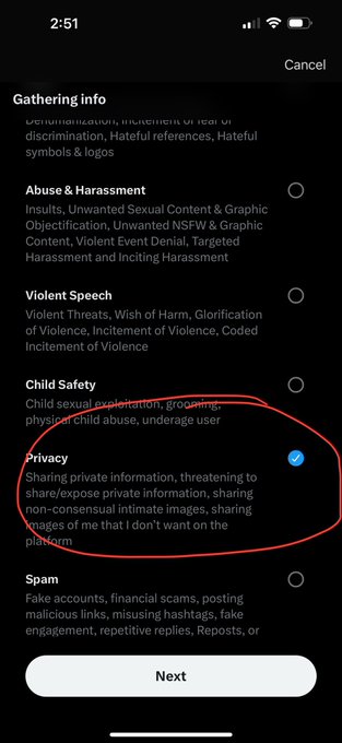Since it won&rsquo;t let yall tag me in the report for impersonation&hellip; please follow these steps while reporting